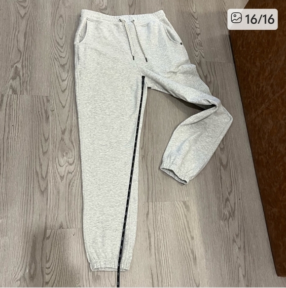 Vuori Laguna Lounge Pant 2.0 Gray Jogger Pants Size S Style VW437 - Picture 10 of 10